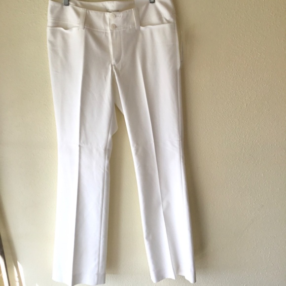 NEW! Coldwater Creek Metro Trousers White Size 12 - Picture 9 of 9